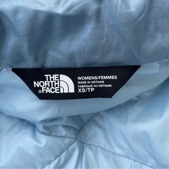 The North Face Women’s Blue 550 Down Filled Quilted Puffer Vest XS - Picture 5 of 11